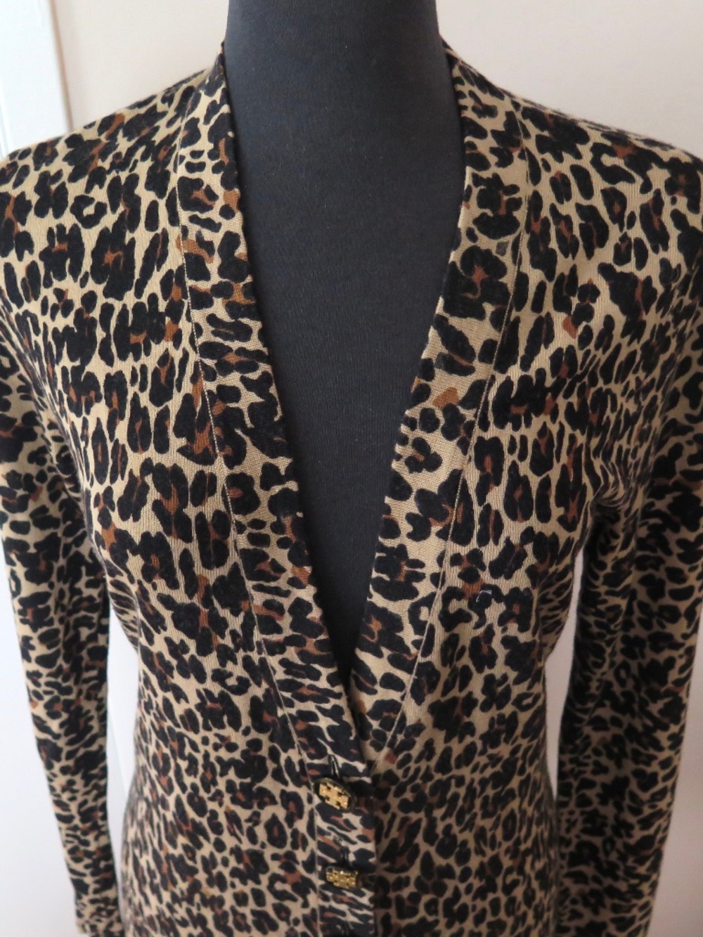 Tory Burch Cardigan - Leopard Print
